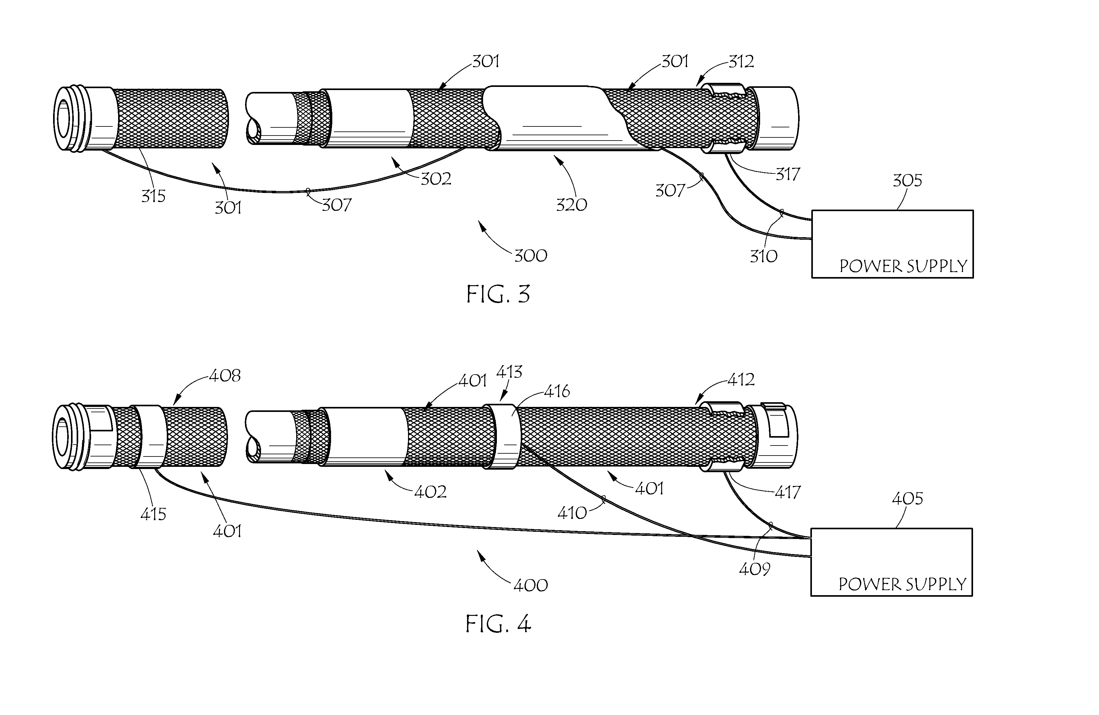 Heated fluid conduit end covers, systems and methods