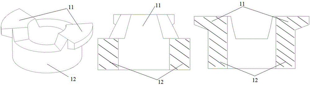 Permanent-magnet axial-flux semi-hollow pulse power generator