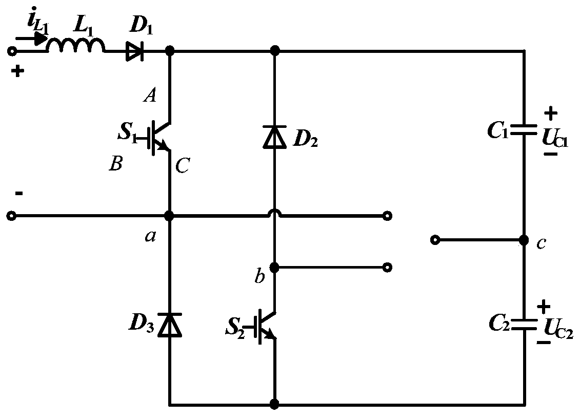 Boosting half-bridge inverter and control circuit and method thereof