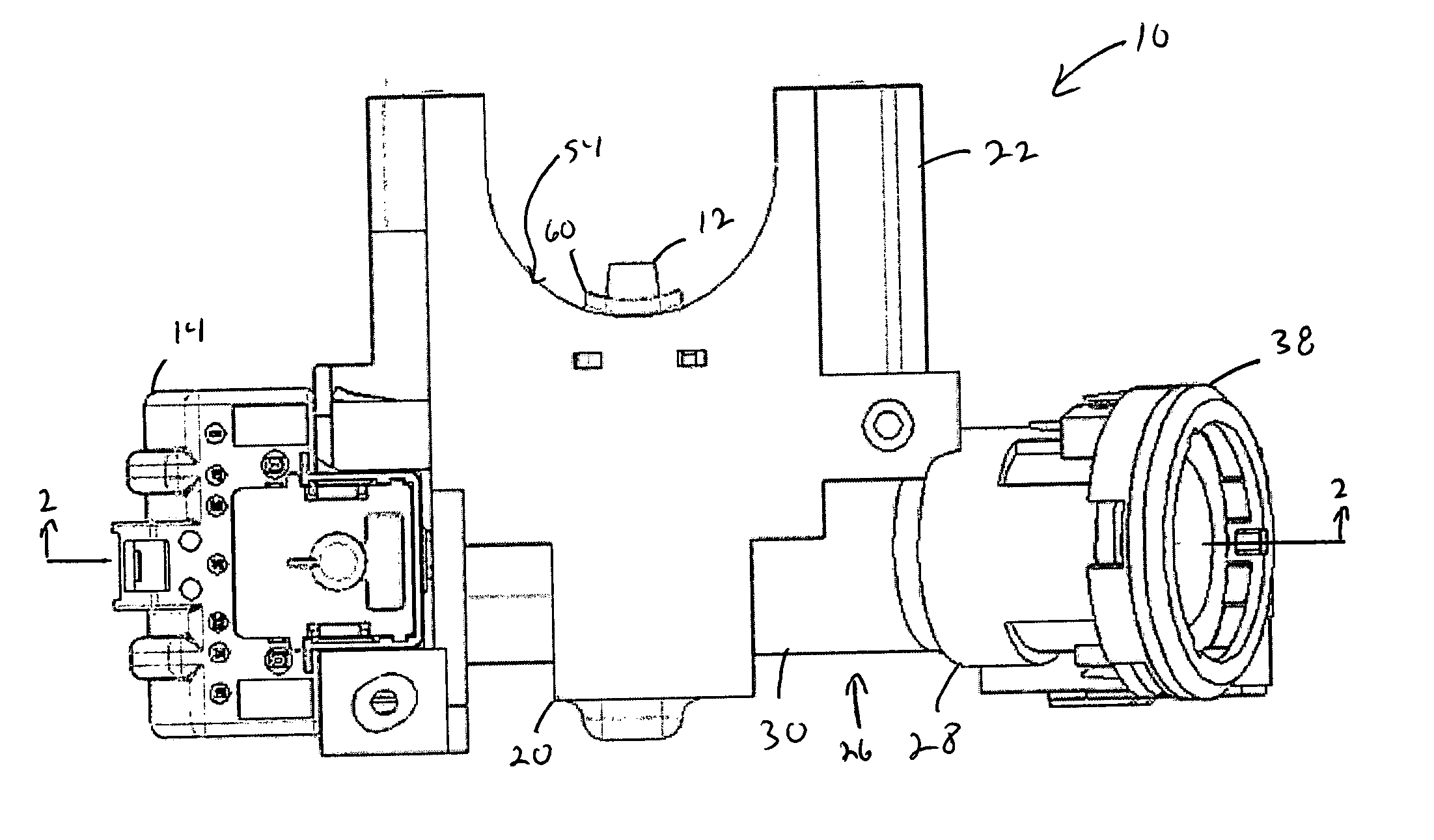 Non-linear steering lock assembly