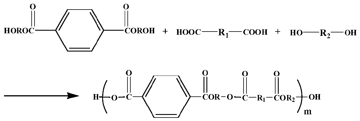 Two-component solvent-free polyurethane adhesive and preparation method thereof