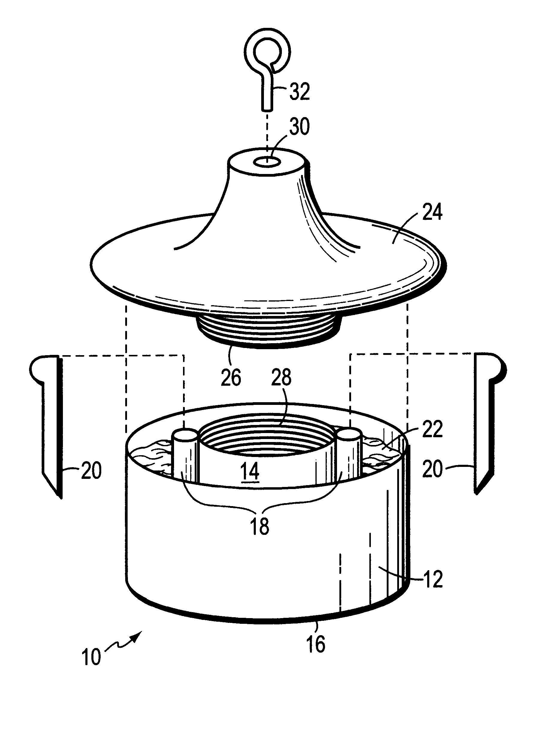 Garden pest control device