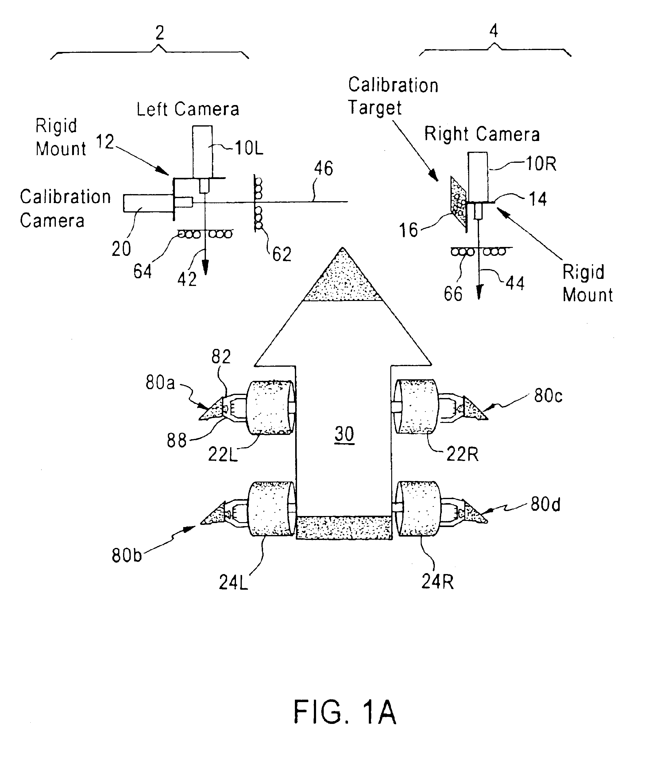 Self-calibrating position determination system