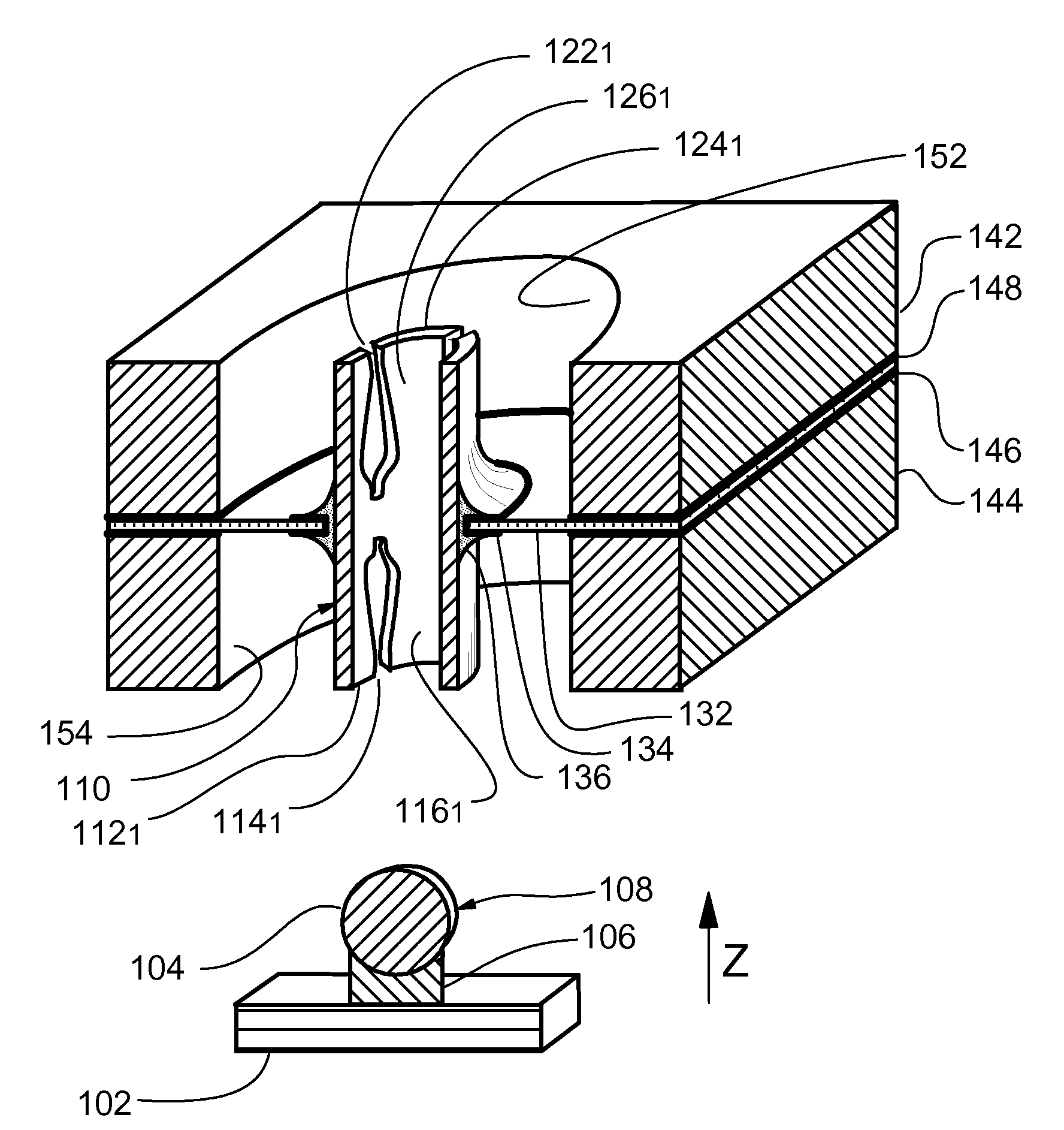 Miniature electrical ball and tube socket assembly with self-capturing multiple-contact-point coupling