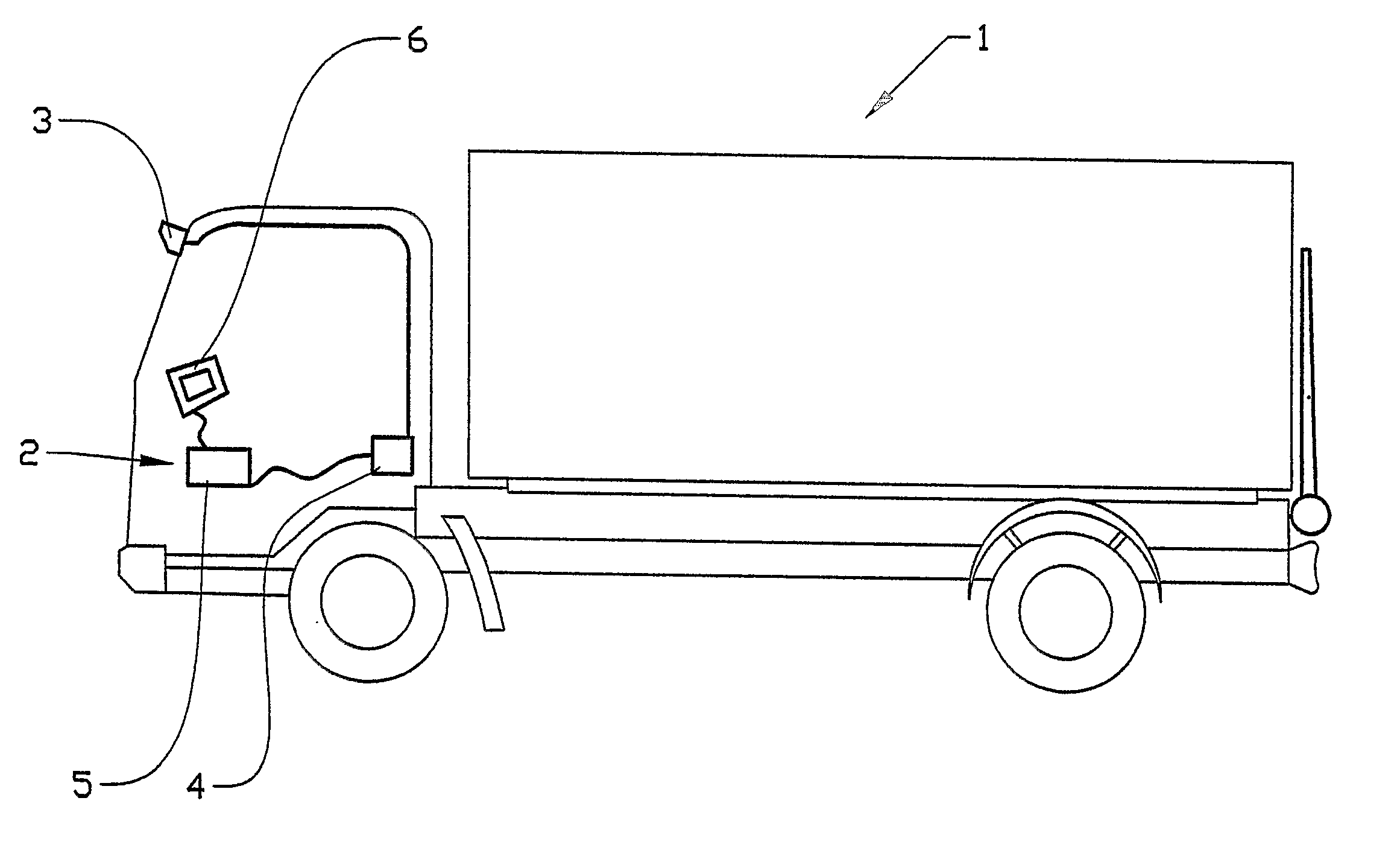 Apparatus and method for alerting a driver when a vehicle departs from a predefined driving area in a lane