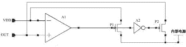 Electronic cigarette control chip and electronic cigarette