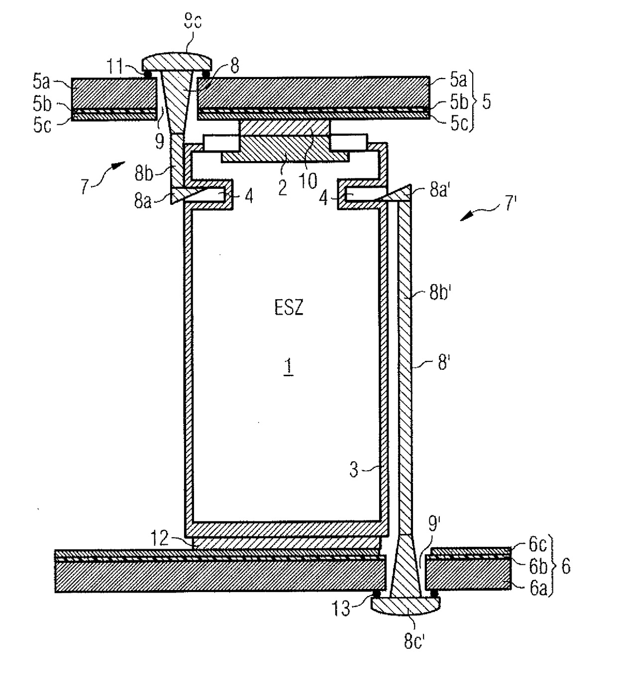 Contacting Apparatus for Contacting An Energy Storage Cell