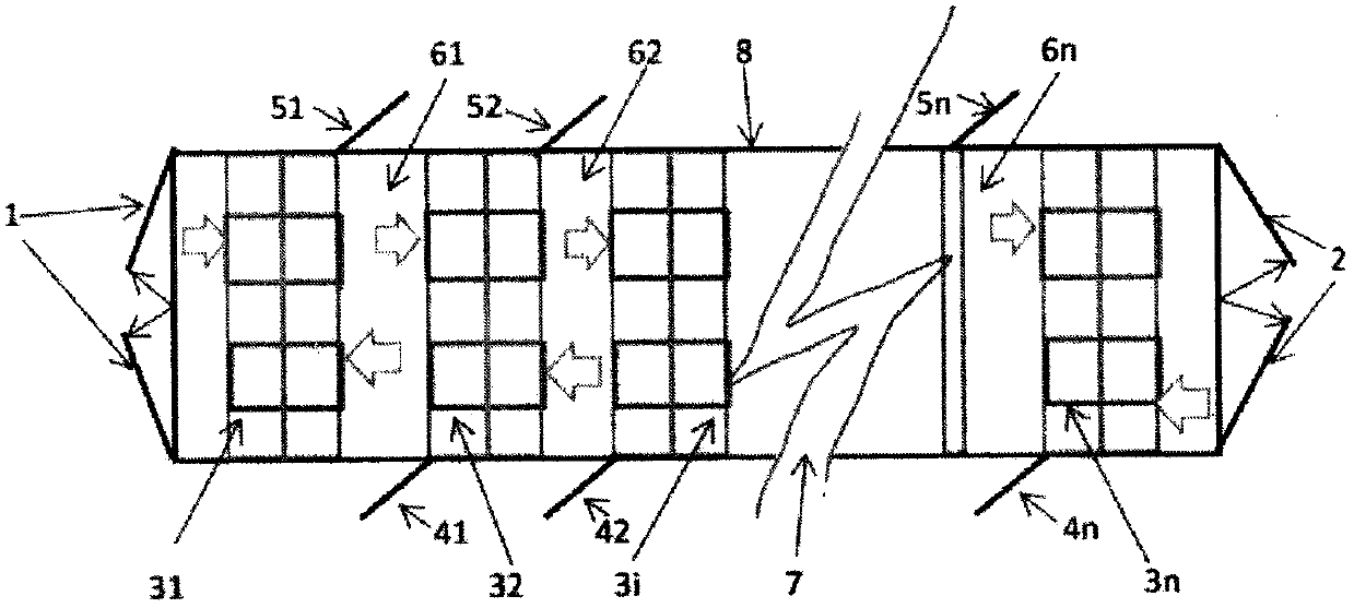 Framework of container bin type energy storage system