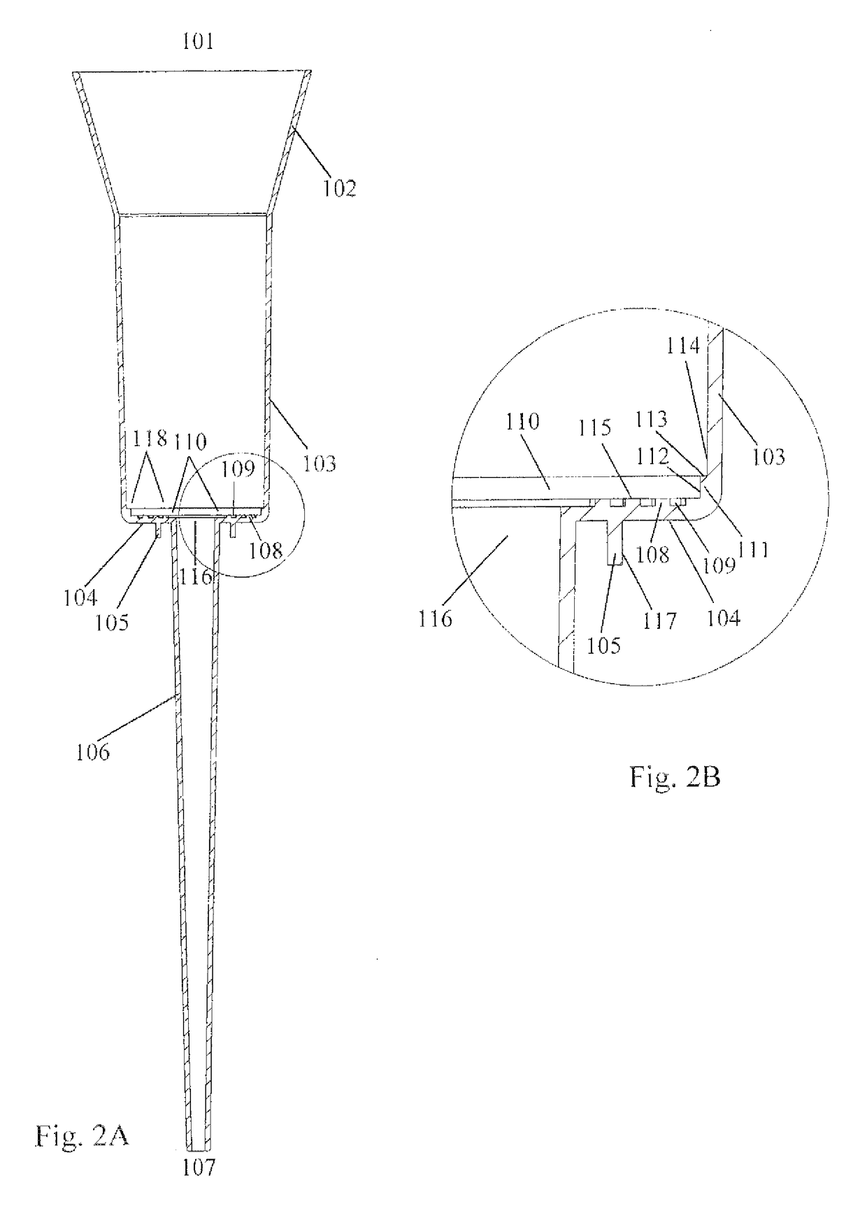 Disposable integrated polymeric vacuum filtration funnel