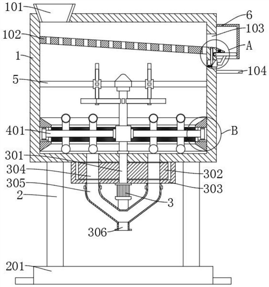 Intelligent metering feeding device