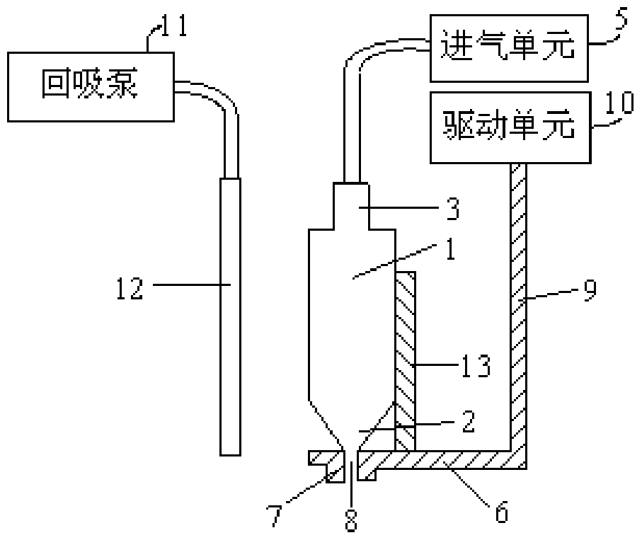 Frame sealant coating device and its working method, and frame sealant coating equipment