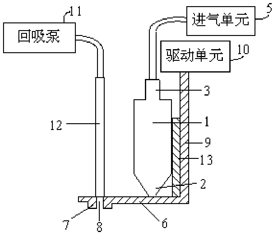 Frame sealant coating device and its working method, and frame sealant coating equipment