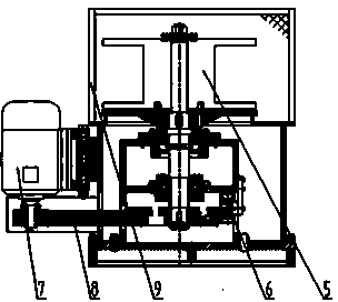 Method and device for rolling steel wire through large vertical spool