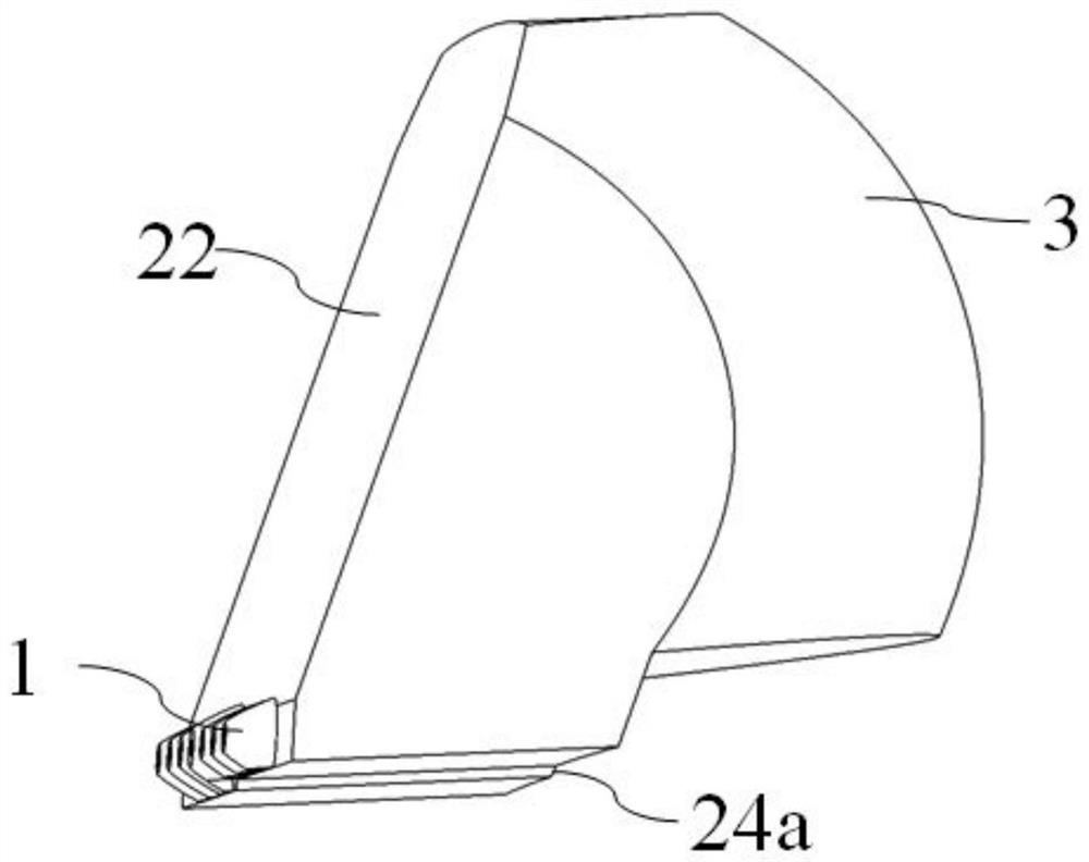 Vehicle lamp optical element, vehicle lamp module and vehicle