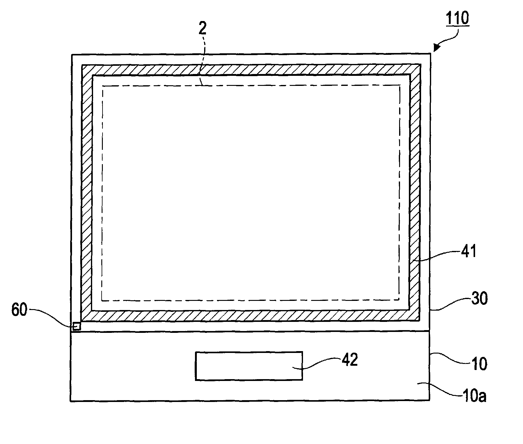 Method of manufacturing liquid crystal device and liquid crystal device having a polarization separating element outside a display area