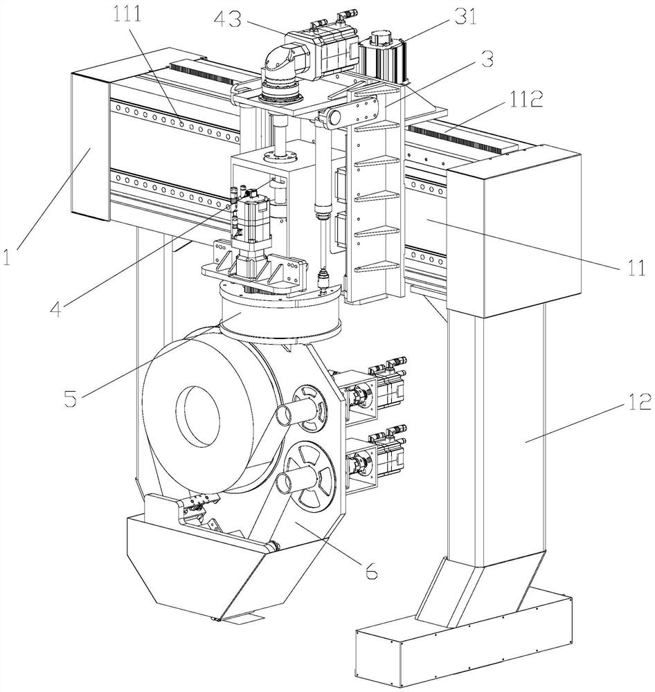 A flat automatic tape laying equipment and its control method