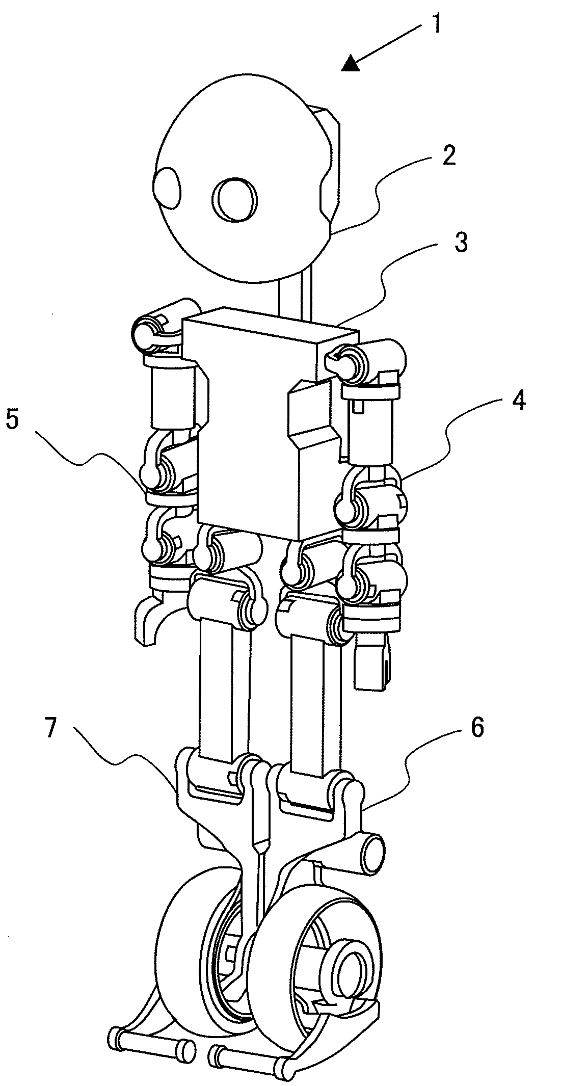 Biped Mobile Mechanism