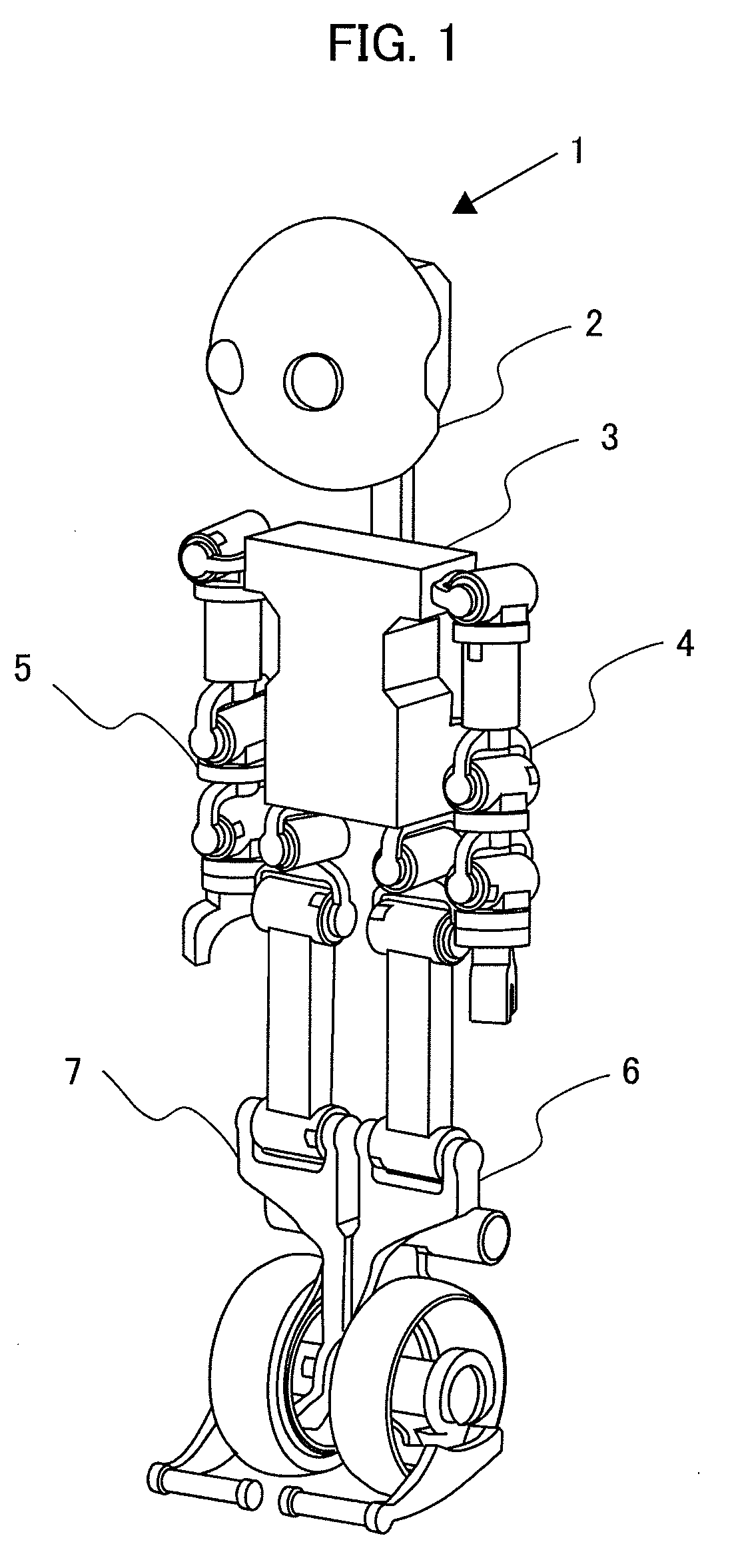 Biped Mobile Mechanism