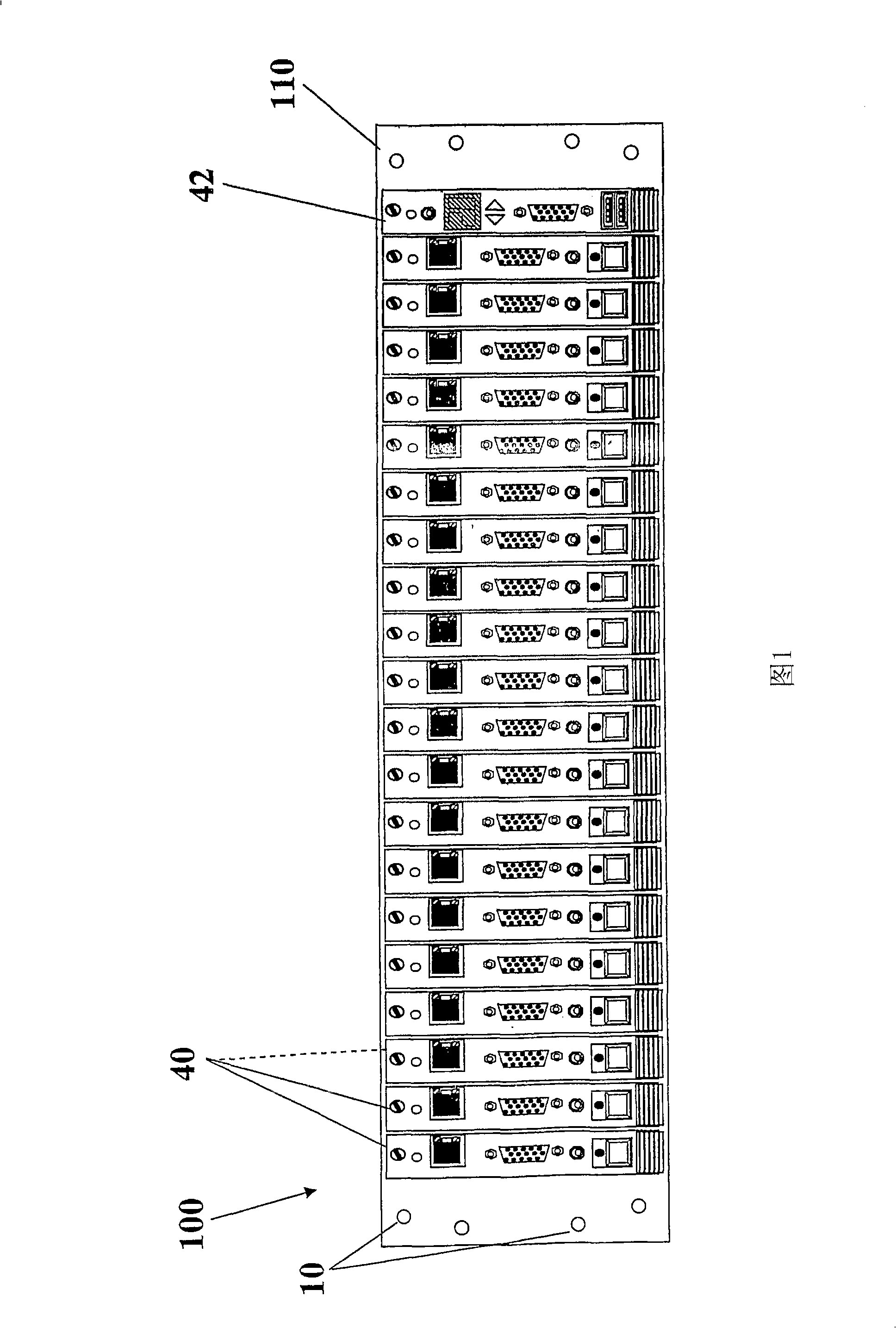 Apparatus, method and system of thin client blade modularity