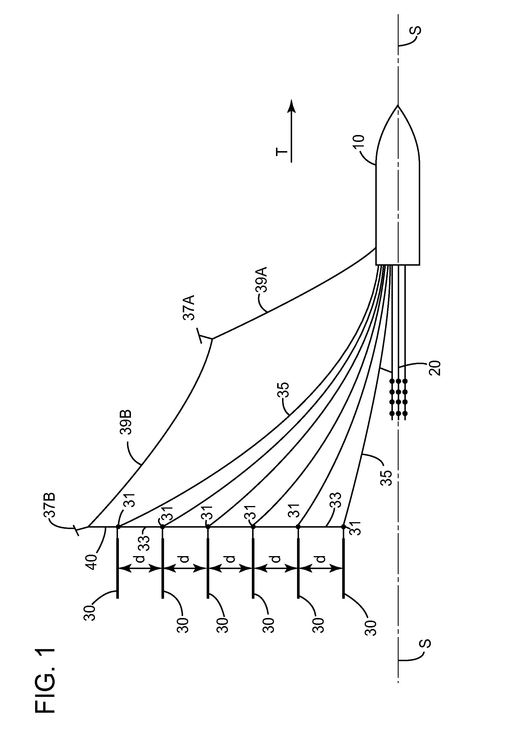 Lead-in cable with a replaceable portion and method