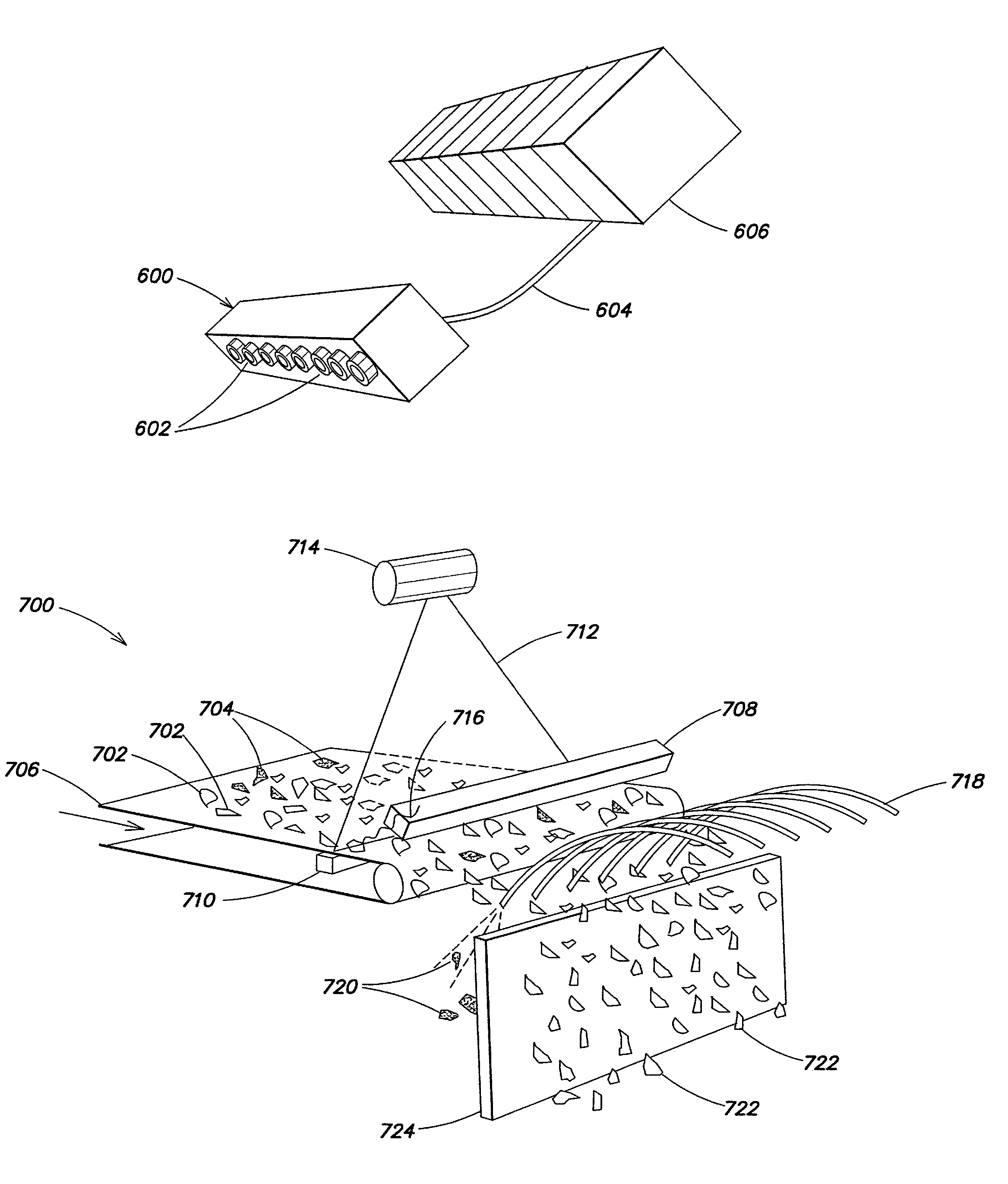 Material sorting technology