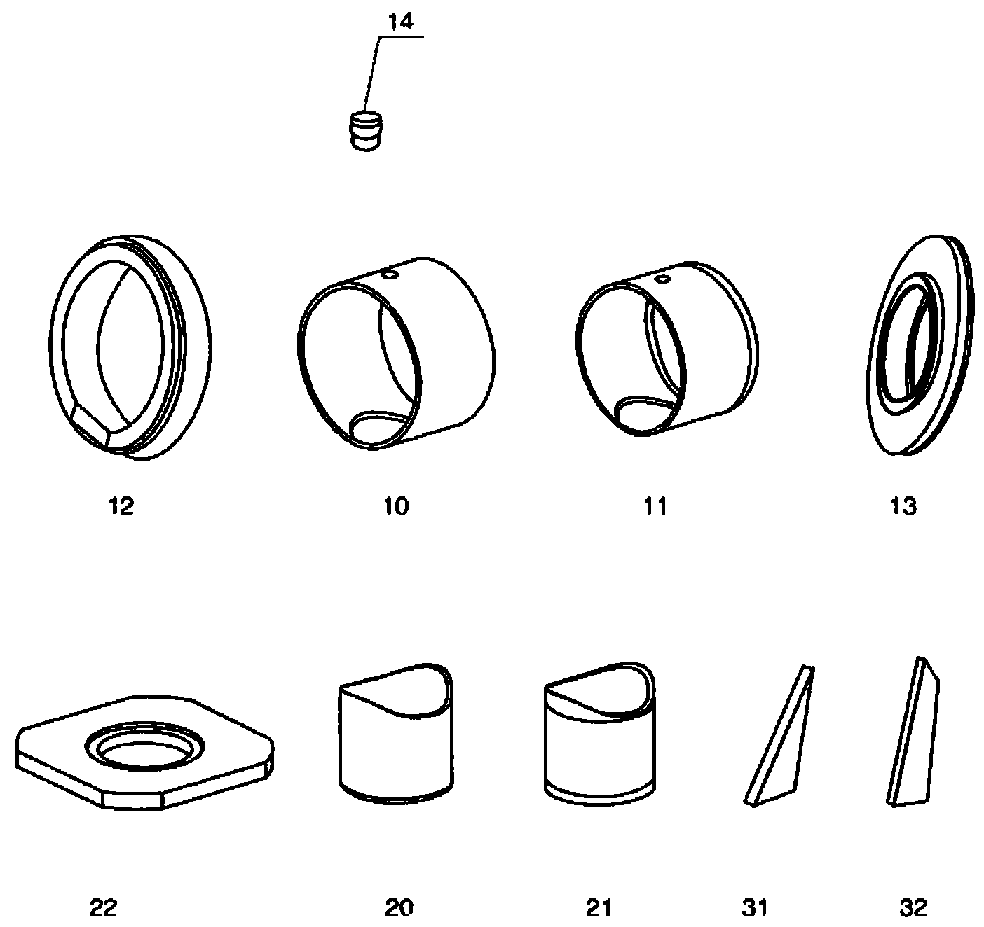 Method for manufacturing gear case