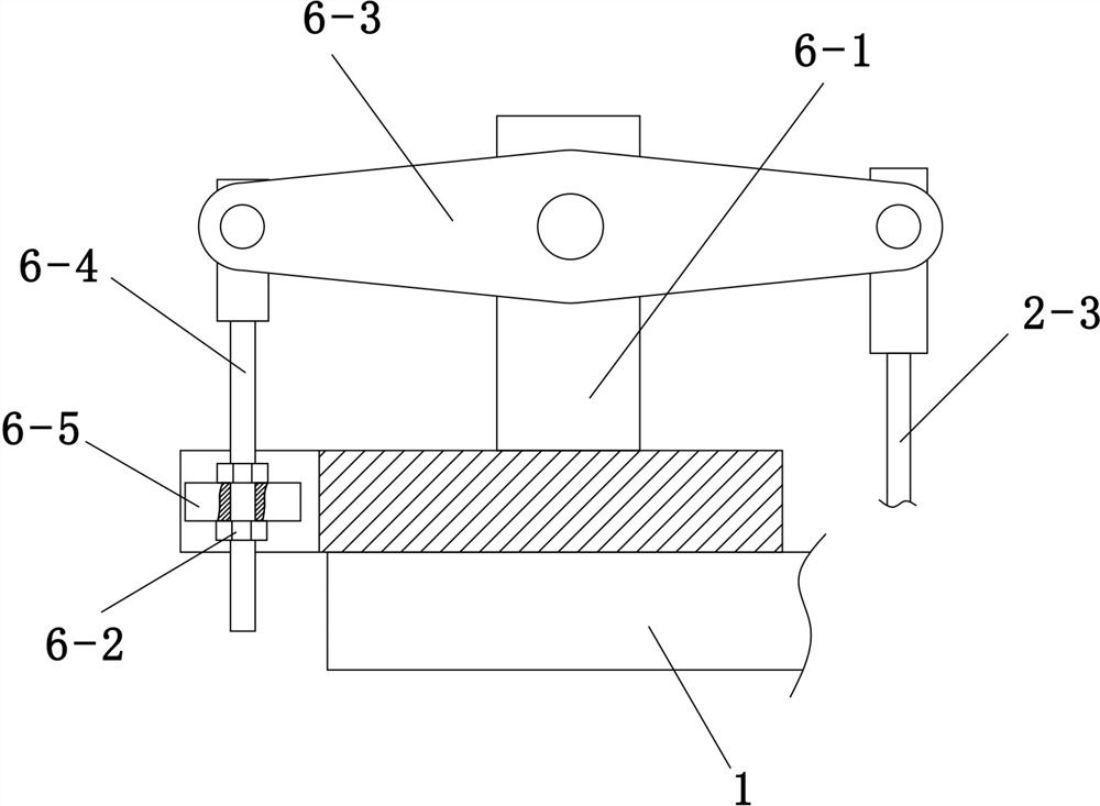 Mechanical anti-swing bridge crane for hoisting bundled round steel