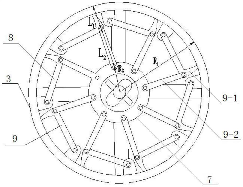 An anti-slip device for climbing and an anti-slip Mecanum wheel capable of climbing