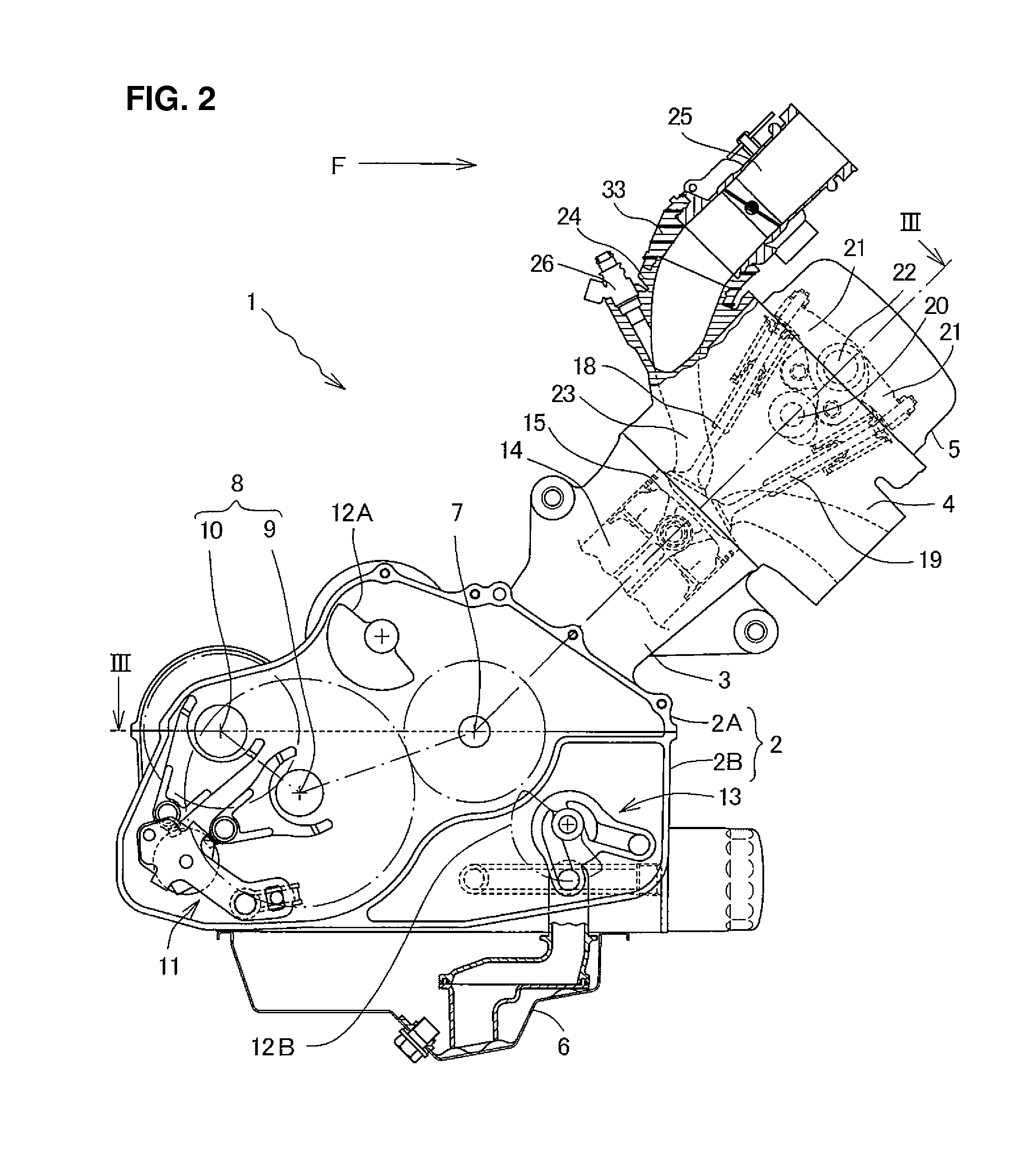 Oil storage structure for engine, engine incorporating same, and vehicle incorporating same