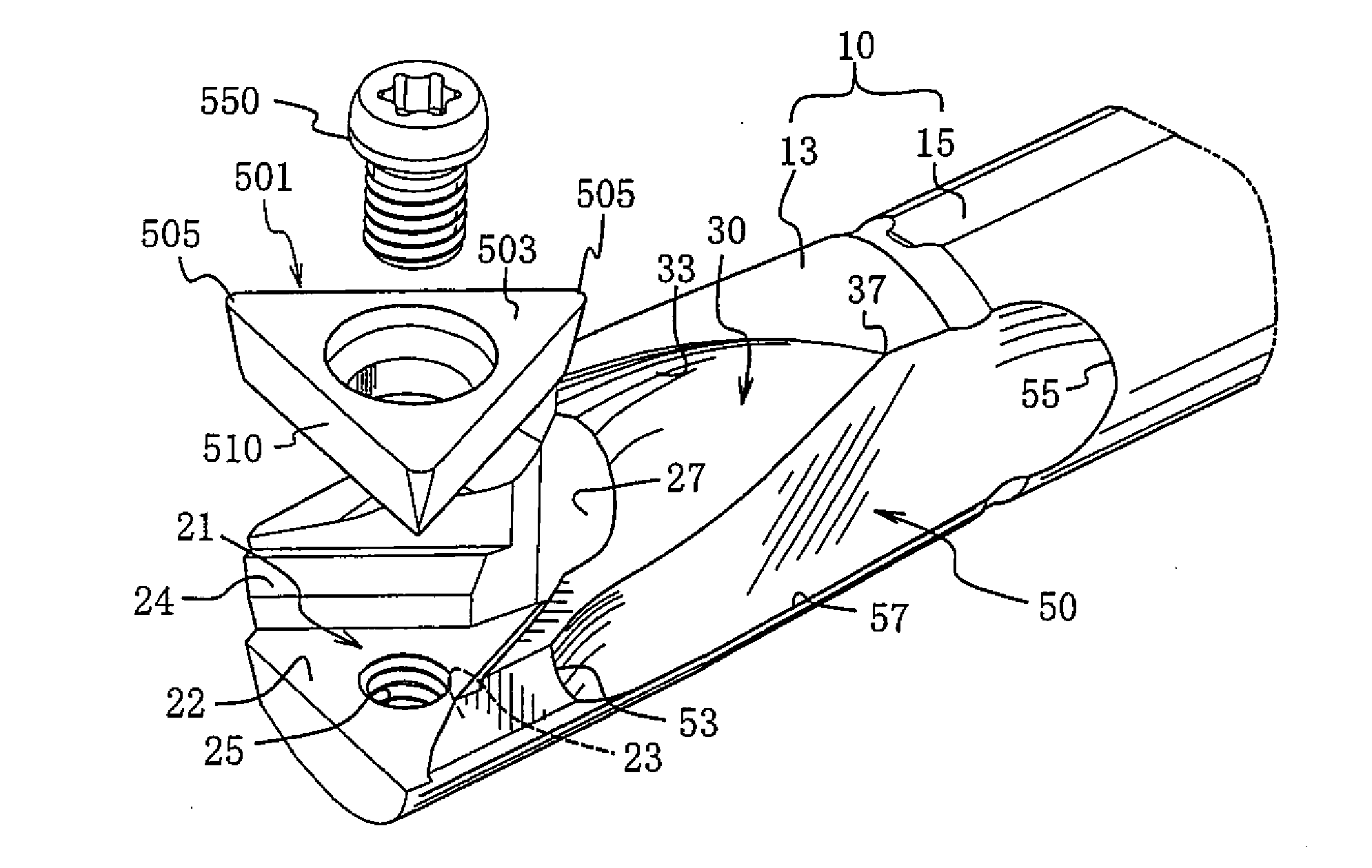 Cutting tool for boring