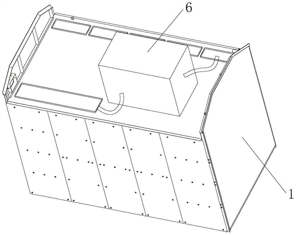 High-capacity battery system for locomotive