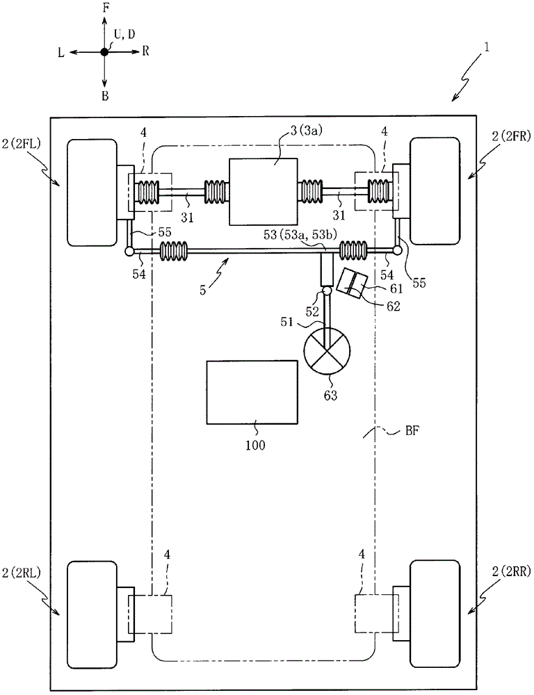 Control device for vehicle