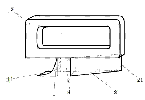 Handheld corn peeling machine