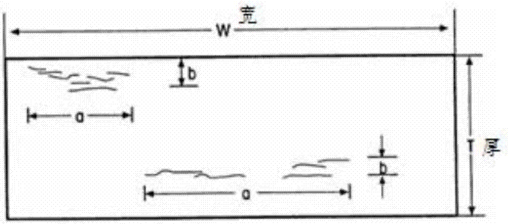 Reliable method for inspecting and researching HIC (hydrogen-induced cracking) sample cracks