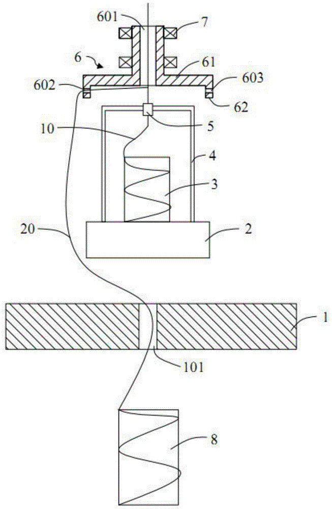 A kind of production method of fancy yarn