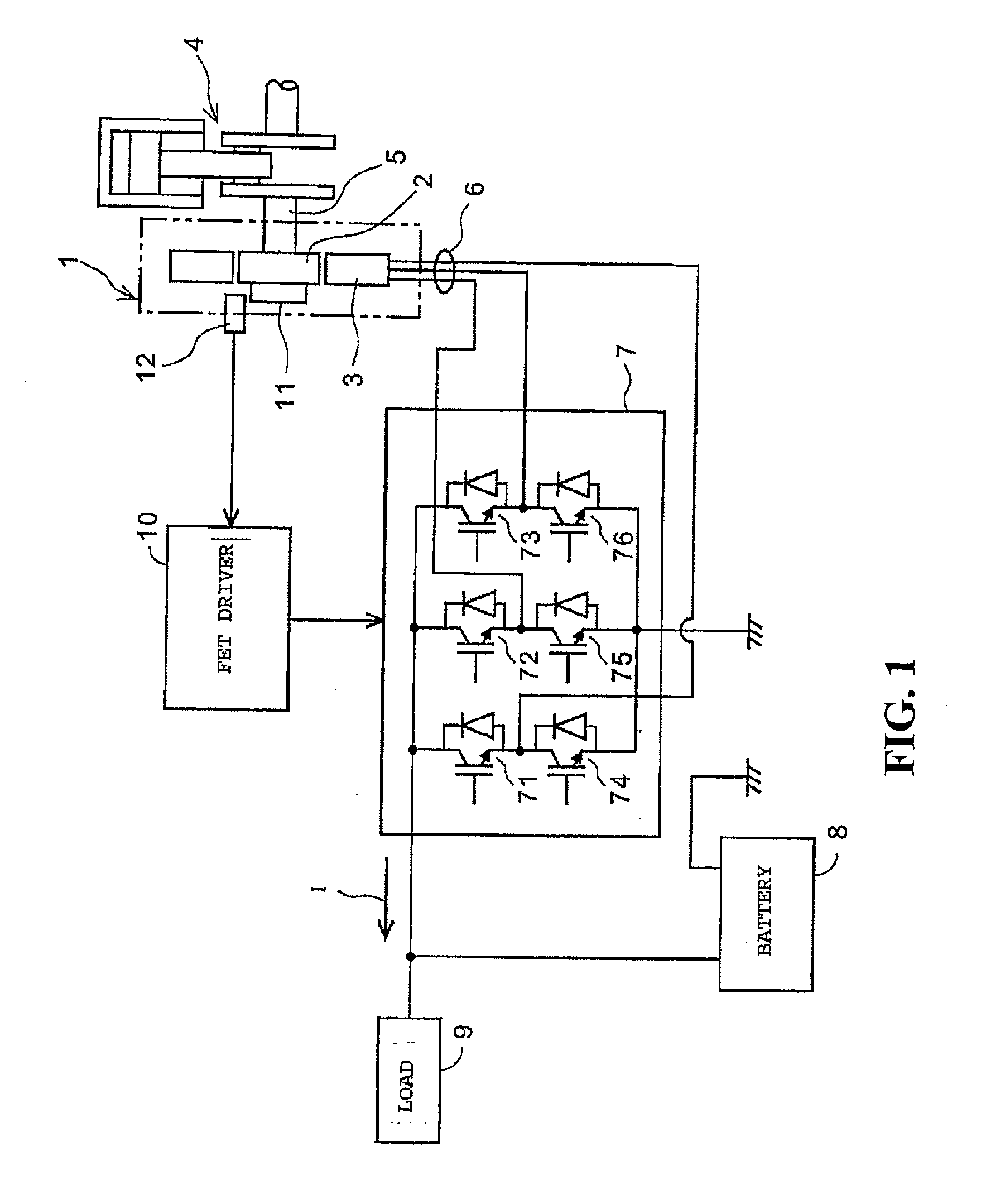 Power generation control device