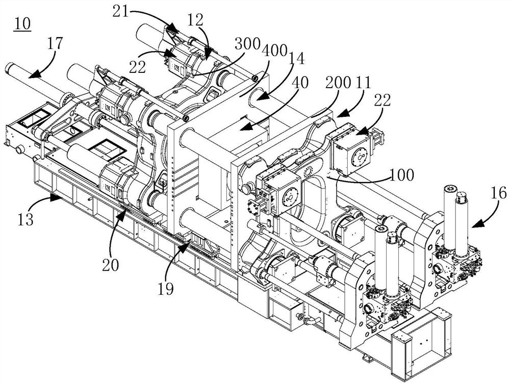 Fixed die assembly and die casting machine