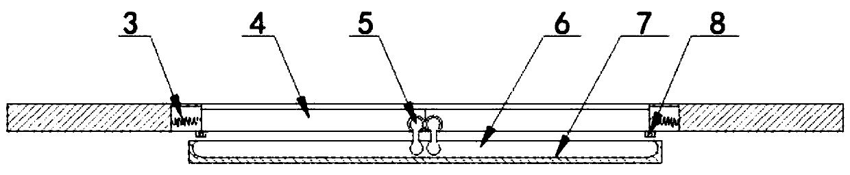 A new type of anti-scalding moving car pallet