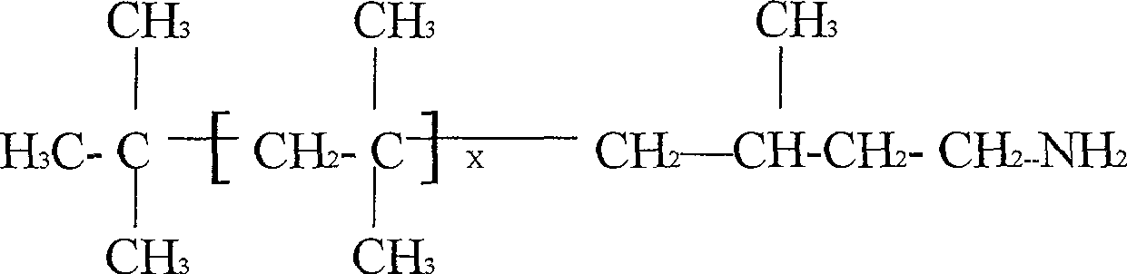 Gasoline purification agent composition