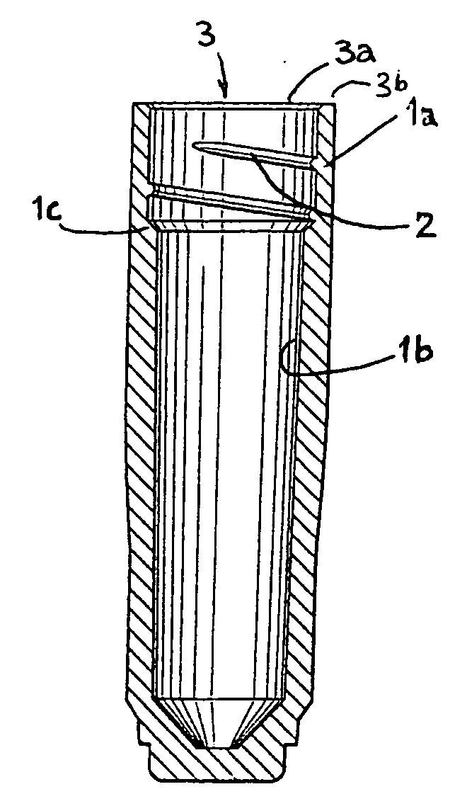 Capped tubes