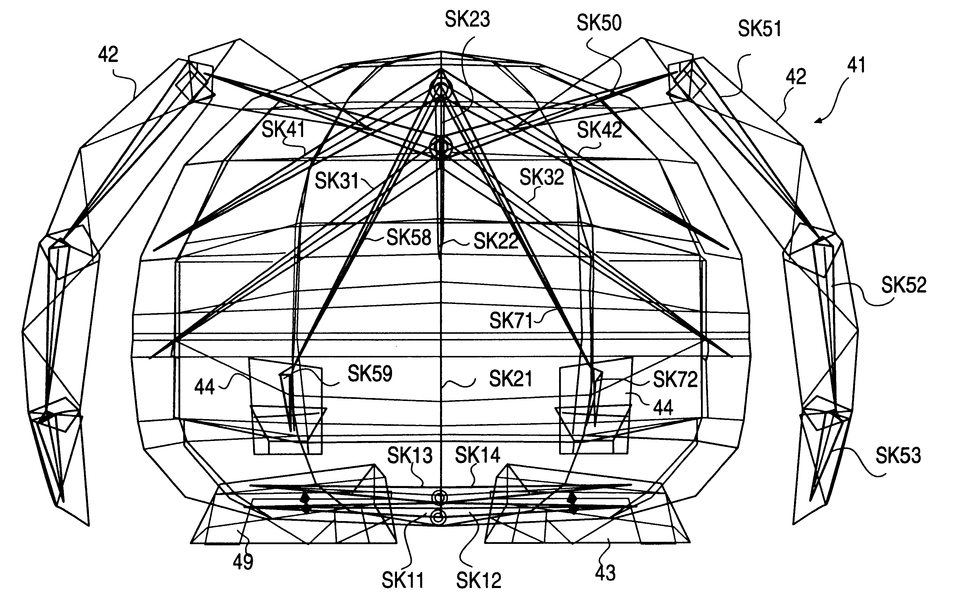 Apparatus and method for generating skeleton-based dynamic picture images as well as medium storing therein program for generation of such picture images