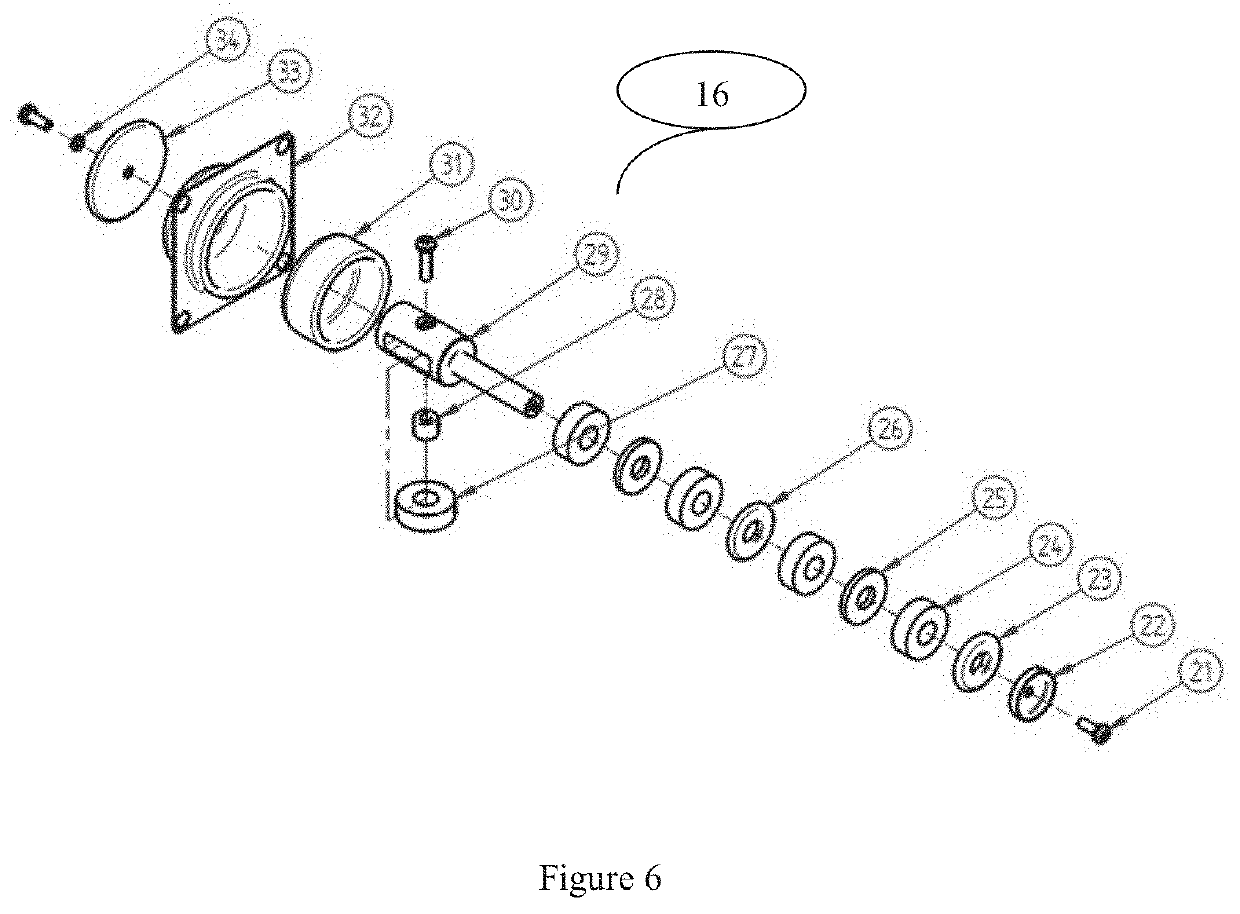 Differential pressure indicating device