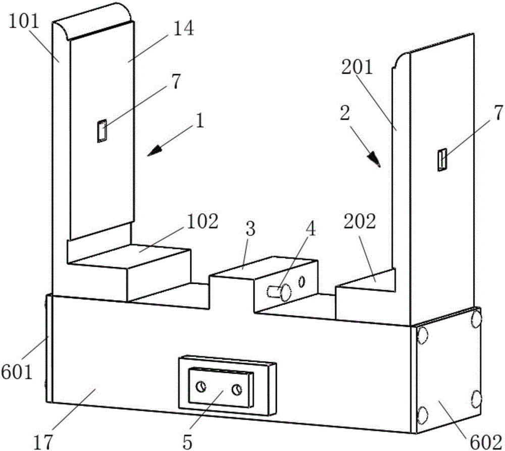 Electromagnetic mechanical paw with adjustable clamping force and application method thereof