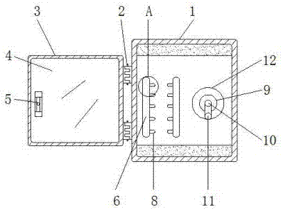 Fire equipment protecting device