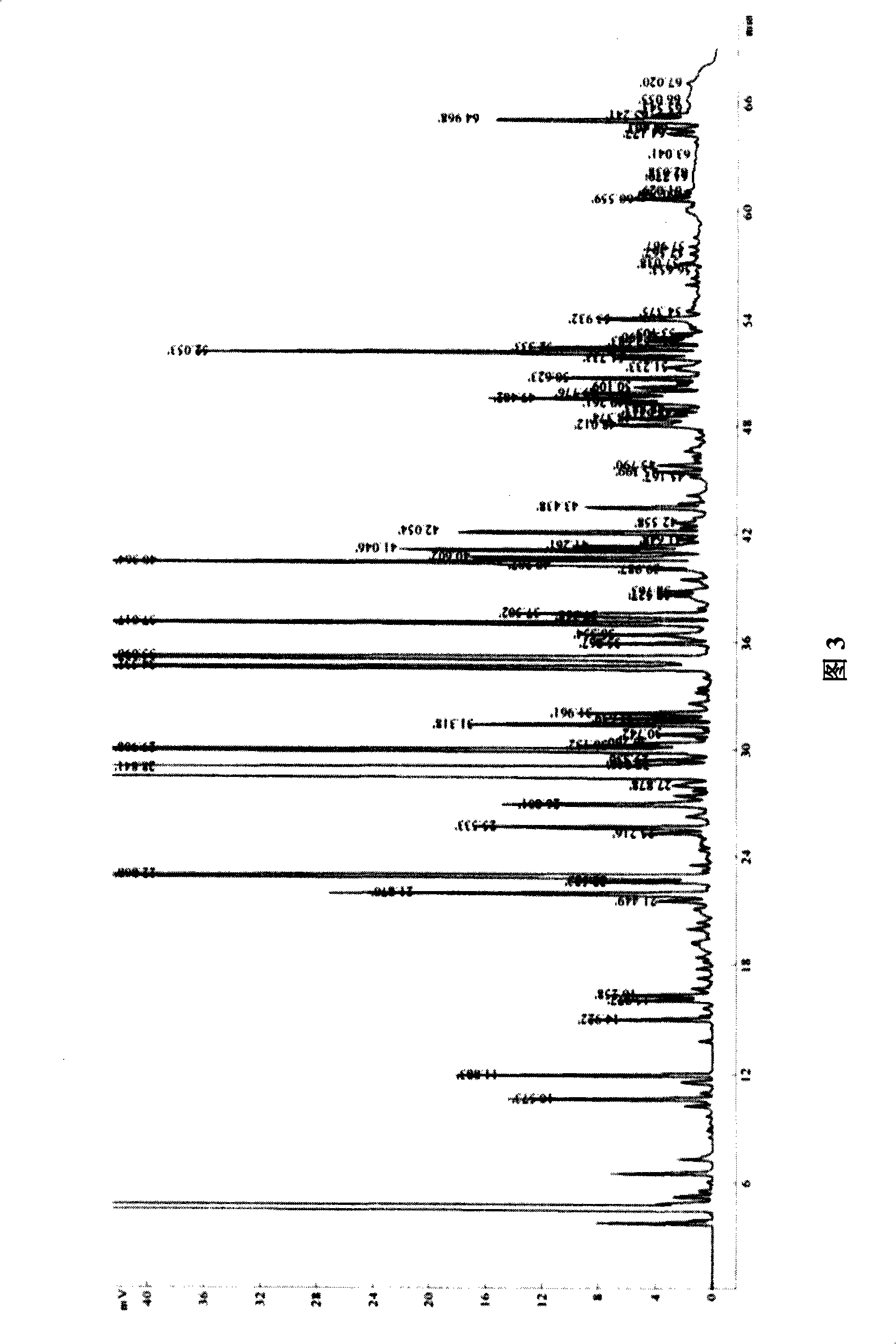 Method for extracting rhodamine toner oil and line products from brackish water rose