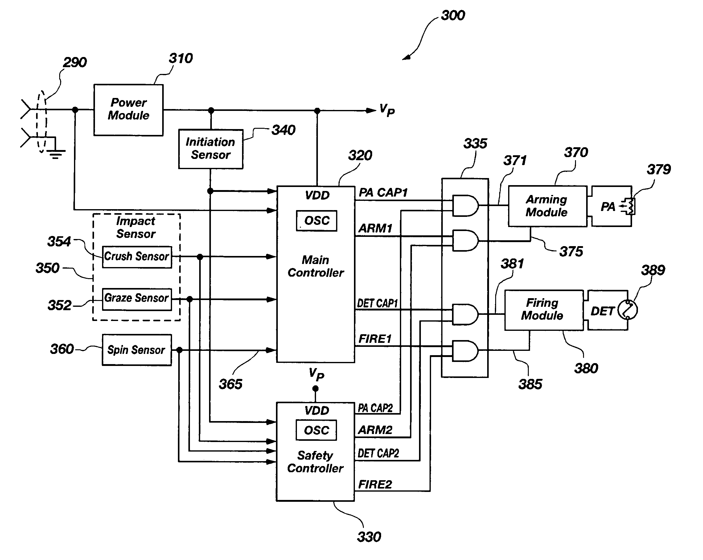 Method and apparatus for autonomous detonation delay in munitions