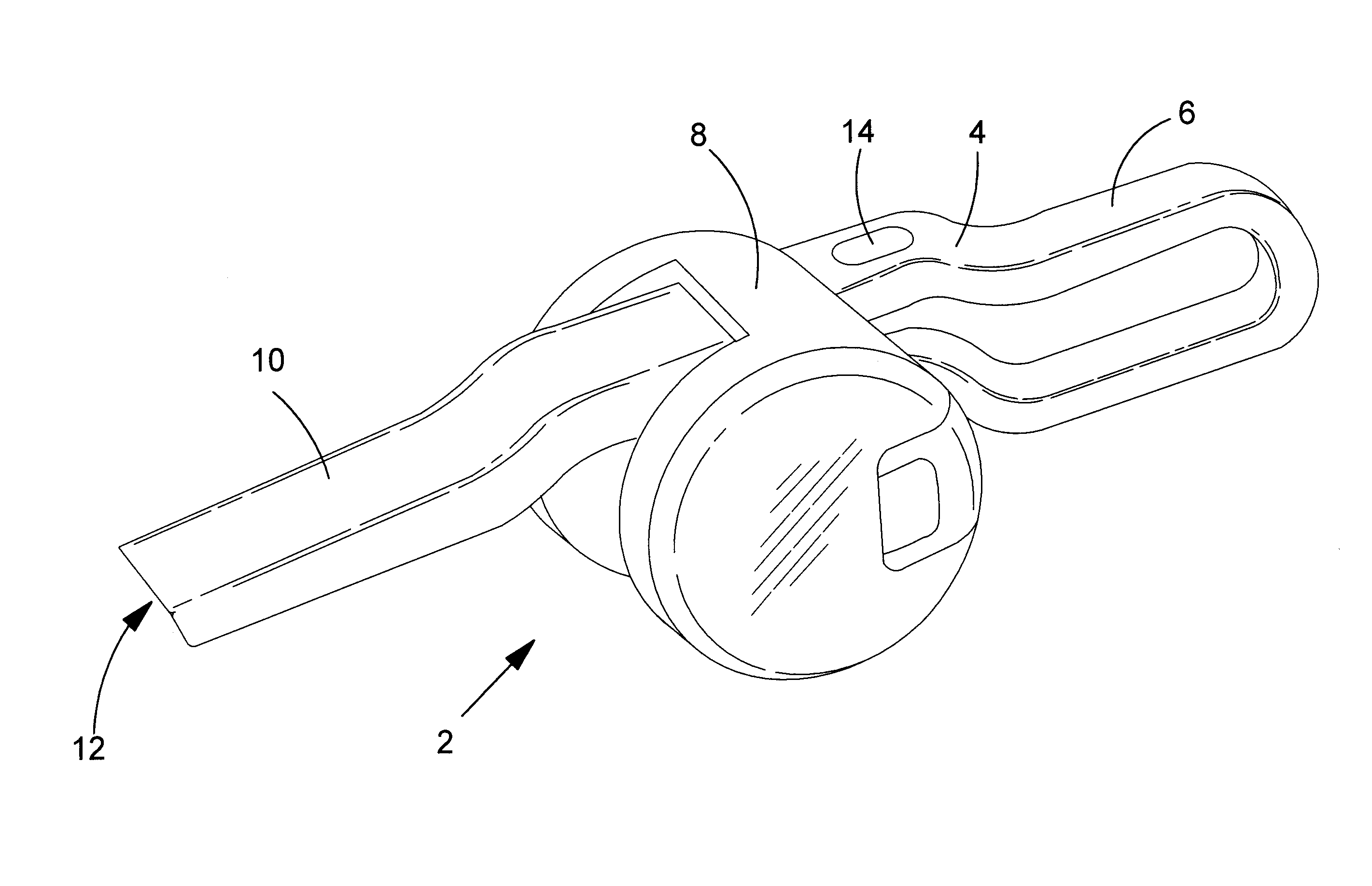 Battery-powered vacuum cleaner