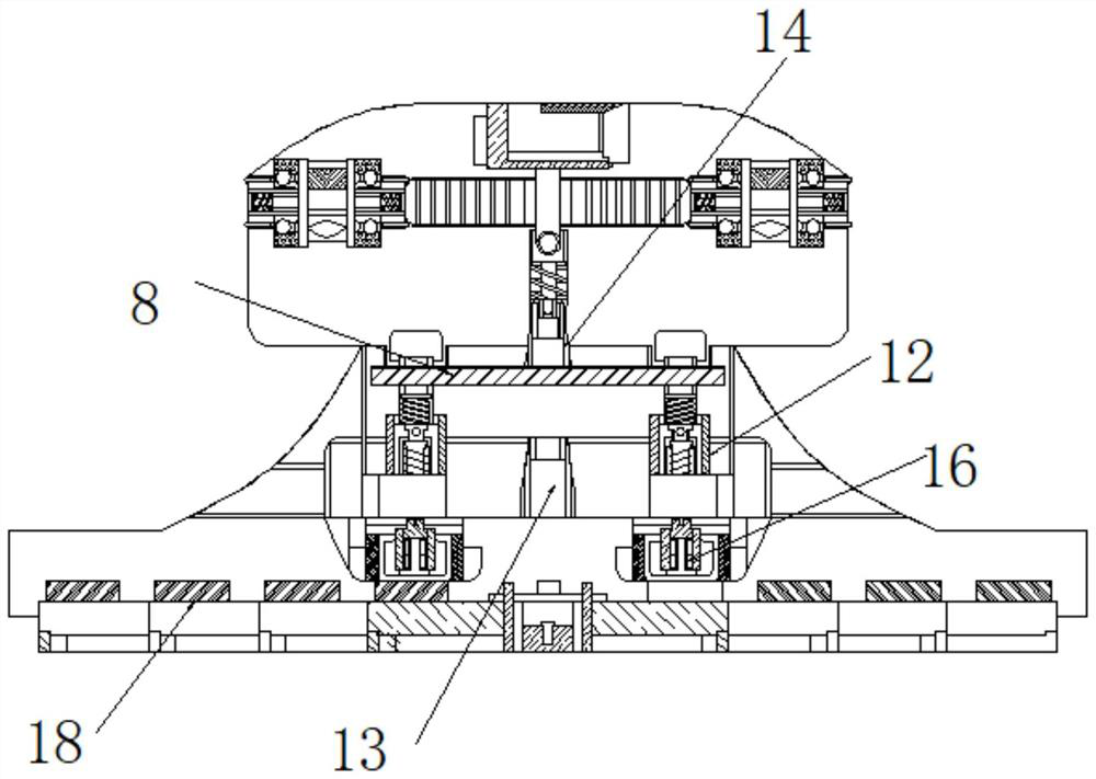 Safe voltage regulating mechanism of three-phase autotransformer