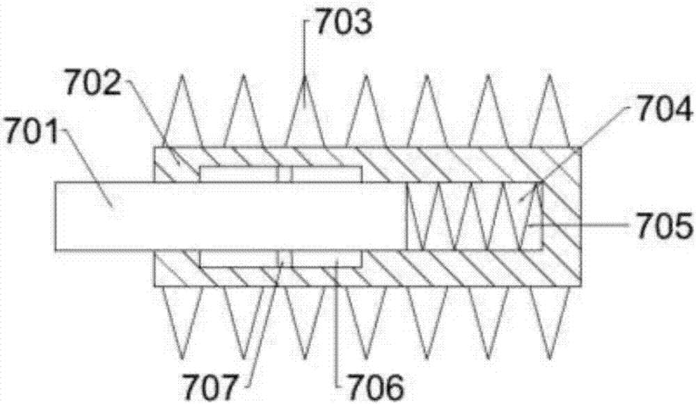 Soil remediation device based on drip washing and microbial remediation theory