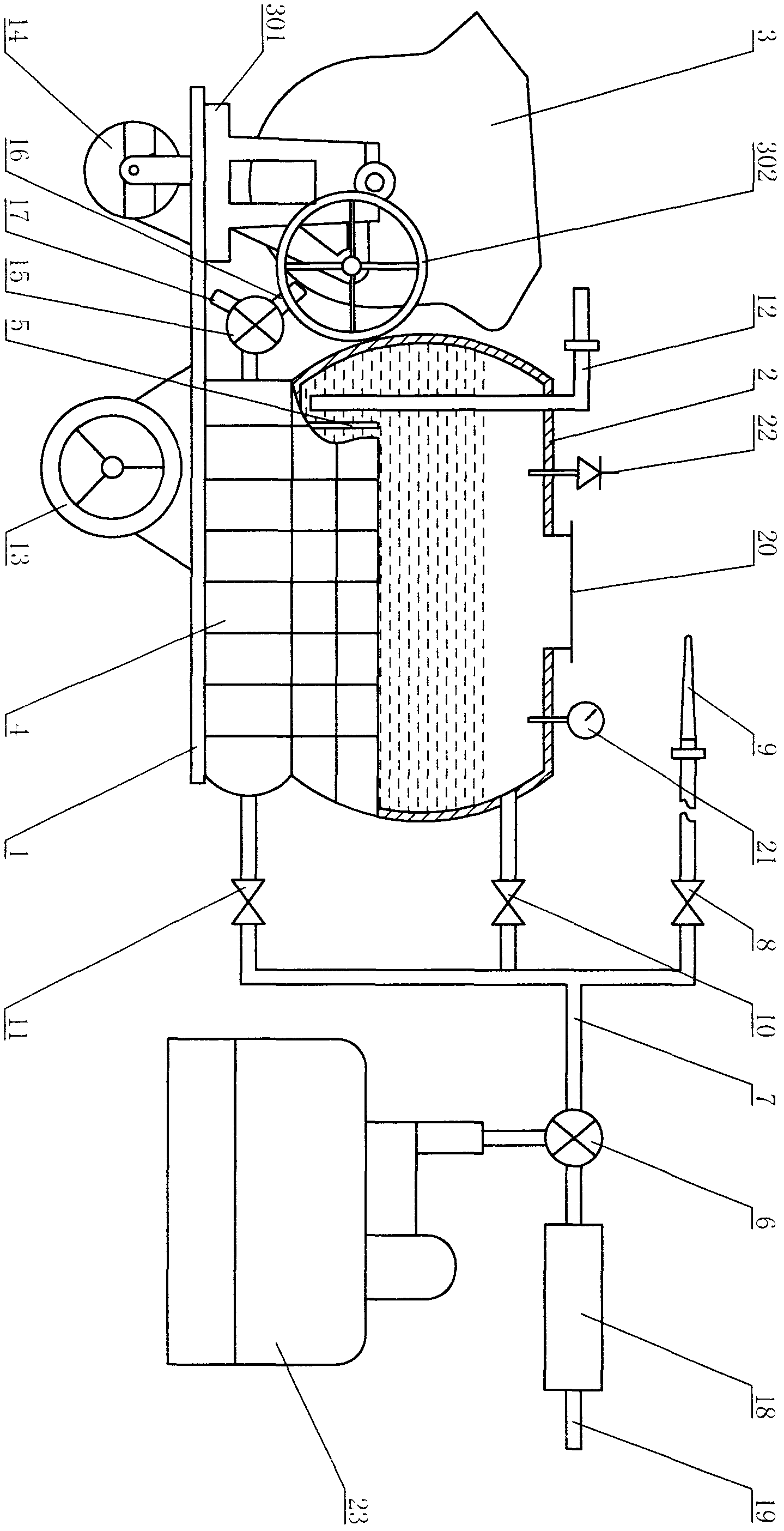 Pull-type asphalt highway maintenance vehicle